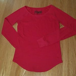 Pink, red long sleeve
